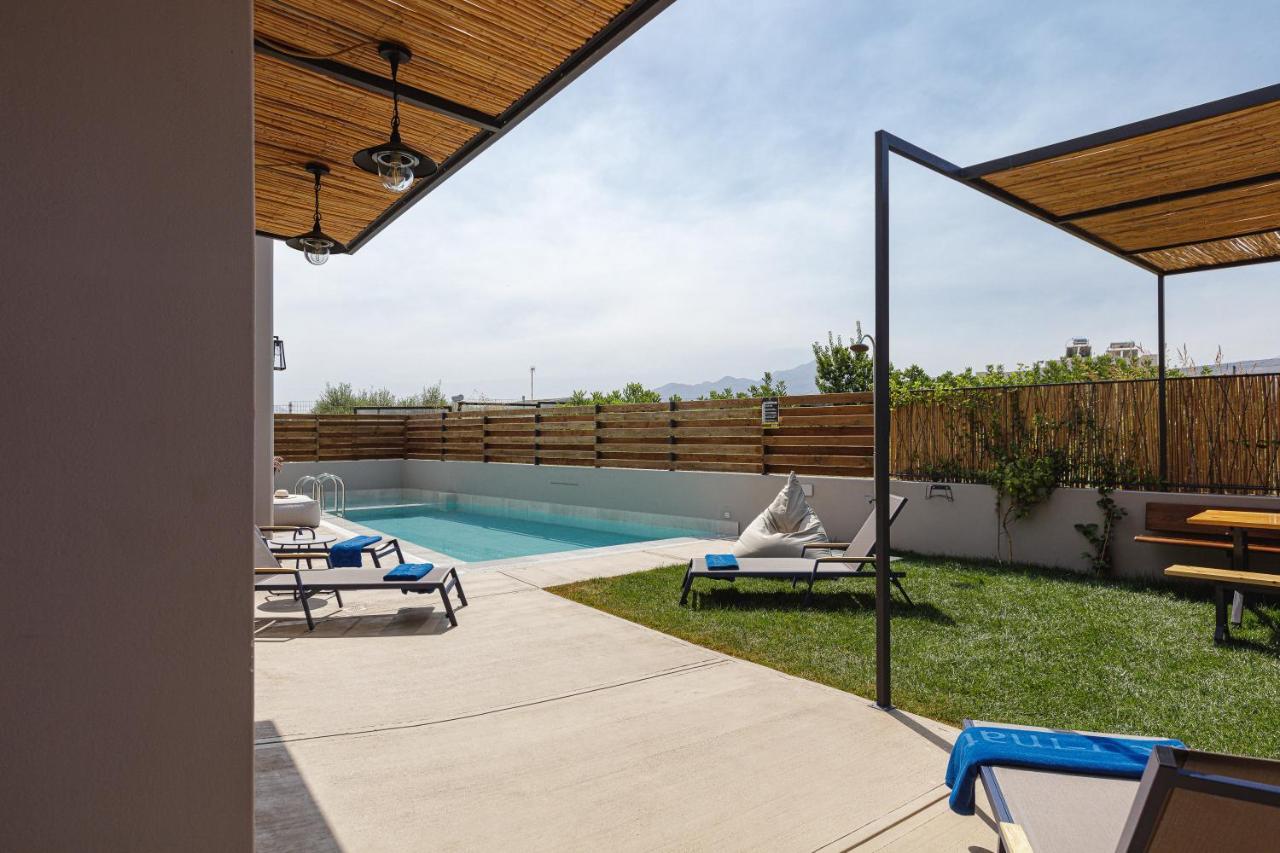 Iron Villas - Nefeli & Oniros Pangalochori Exterior foto
